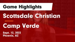 Scottsdale Christian vs Camp Verde  Game Highlights - Sept. 12, 2022