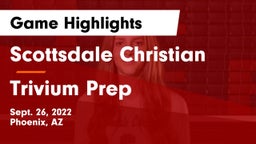 Scottsdale Christian vs Trivium Prep Game Highlights - Sept. 26, 2022