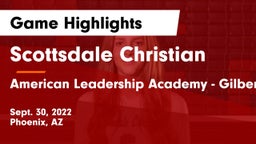 Scottsdale Christian vs American Leadership Academy - Gilbert  Game Highlights - Sept. 30, 2022