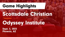 Scottsdale Christian vs Odyssey Institute Game Highlights - Sept. 3, 2023