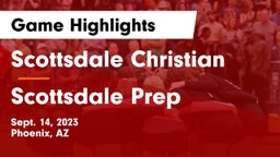 Scottsdale Christian vs Scottsdale Prep  Game Highlights - Sept. 14, 2023