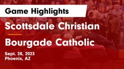 Scottsdale Christian vs Bourgade Catholic  Game Highlights - Sept. 28, 2023