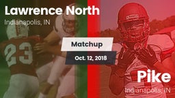 Matchup: Lawrence North High  vs. Pike  2018