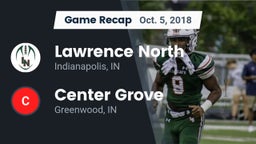 Recap: Lawrence North  vs. Center Grove  2018