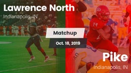 Matchup: Lawrence North High  vs. Pike  2019