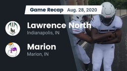 Recap: Lawrence North  vs. Marion  2020