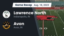 Recap: Lawrence North  vs. Avon  2023