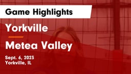 Yorkville  vs Metea Valley  Game Highlights - Sept. 6, 2023