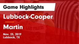 Lubbock-Cooper  vs Martin  Game Highlights - Nov. 23, 2019