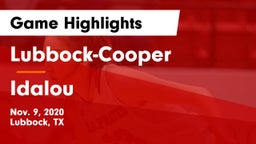 Lubbock-Cooper  vs Idalou  Game Highlights - Nov. 9, 2020