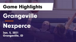 Grangeville  vs Nezperce  Game Highlights - Jan. 5, 2021