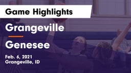 Grangeville  vs Genesee  Game Highlights - Feb. 6, 2021