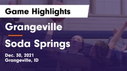 Grangeville  vs Soda Springs  Game Highlights - Dec. 30, 2021