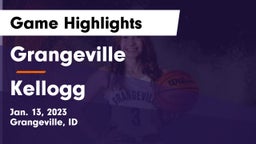 Grangeville  vs Kellogg  Game Highlights - Jan. 13, 2023