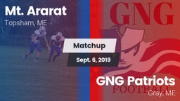 Matchup: Mt. Ararat High vs. GNG Patriots 2019