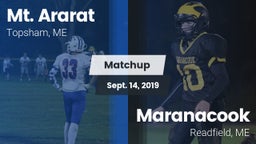 Matchup: Mt. Ararat High vs. Maranacook  2019