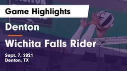 Denton  vs Wichita Falls Rider Game Highlights - Sept. 7, 2021