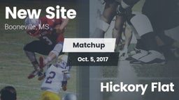 Matchup: New Site  vs. Hickory Flat 2017