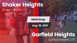 Matchup: Shaker Heights High  vs. Garfield Heights  2019