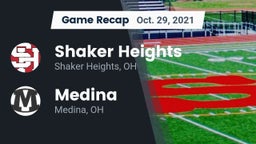 Recap: Shaker Heights  vs. Medina  2021
