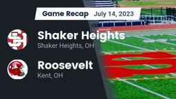Recap: Shaker Heights  vs. Roosevelt  2023
