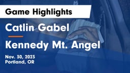 Catlin Gabel  vs Kennedy  Mt. Angel Game Highlights - Nov. 30, 2023