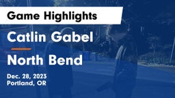 Catlin Gabel  vs North Bend  Game Highlights - Dec. 28, 2023