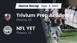 Recap: Trivium Prep Academy vs. NFL YET  2022