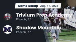Recap: Trivium Prep Academy vs. Shadow Mountain  2023