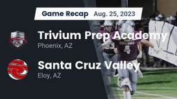 Recap: Trivium Prep Academy vs. Santa Cruz Valley  2023