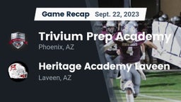 Recap: Trivium Prep Academy vs. Heritage Academy Laveen 2023