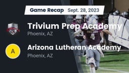 Recap: Trivium Prep Academy vs. Arizona Lutheran Academy  2023