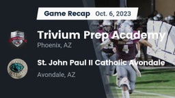 Recap: Trivium Prep Academy vs. St. John Paul II Catholic Avondale 2023