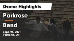 Parkrose  vs Bend  Game Highlights - Sept. 21, 2021