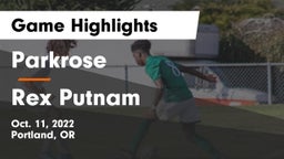 Parkrose  vs Rex Putnam  Game Highlights - Oct. 11, 2022