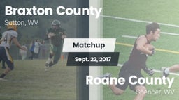 Matchup: Braxton County High  vs. Roane County  2017