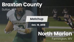 Matchup: Braxton County High  vs. North Marion  2018