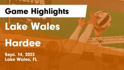 Lake Wales  vs Hardee Game Highlights - Sept. 14, 2023