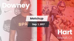 Matchup: Downey  vs. Hart  2017