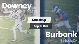 Matchup: Downey  vs. Burbank  2017