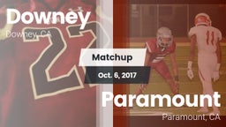 Matchup: Downey  vs. Paramount  2017