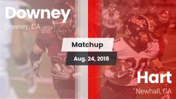 Matchup: Downey  vs. Hart  2018
