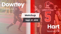 Matchup: Downey  vs. Hart  2019