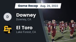 Recap: Downey  vs. El Toro  2022