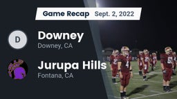 Recap: Downey  vs. Jurupa Hills  2022