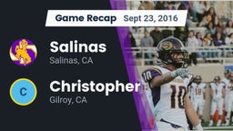 Recap: Salinas  vs. Christopher  2016