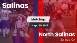 Matchup: Salinas  vs. North Salinas  2017
