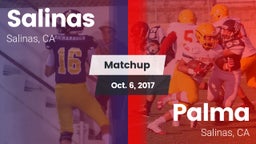 Matchup: Salinas  vs. Palma  2017