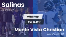 Matchup: Salinas  vs. Monte Vista Christian  2017