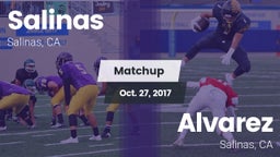 Matchup: Salinas  vs. Alvarez  2017